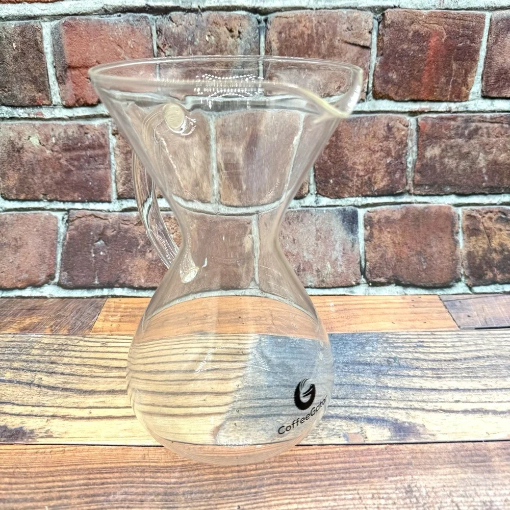 Coffee Gator Glass Pour Over Coffee Maker Carafe Replacement 6‎ cup